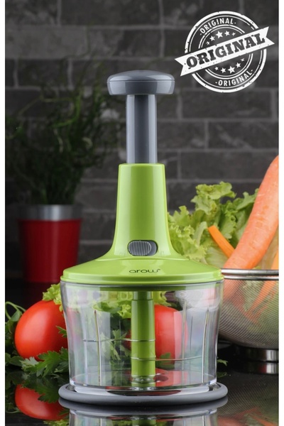 BERKE Arow Chopper 3 Bıçaklı El Rondosu Doğrayıcı