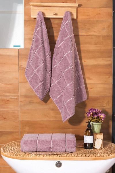 VAROL Πετσέτα μπάνιου Square Micro Cotton 90x150cm