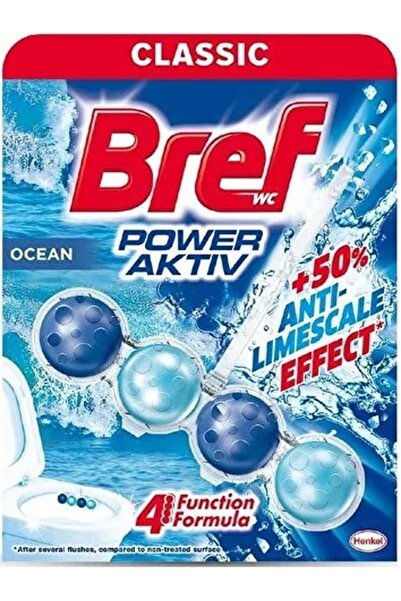Bref Power Aktiv Toilet Block Ocean Scented (Set of 5) (5Pk*1)