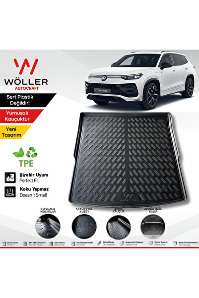 wöller Volkswagen Tayron Bagaj Havuzu 2024 Sonrası Uyumlu 3D Wöller Ultraflex Esnek