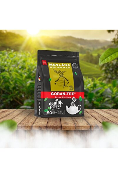Mevlana Çay Goran Tee – Mevlana Demlik Poşet Çay 600g