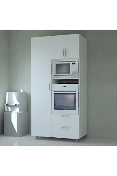 MOBİLİQUE Ankastre Fırın Mikrodalga Dolabı % 100 Mdf