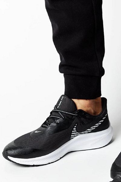 Nike Quest 3 Shield Walk Run Shoes Water RpllReflective Walking Running Shoes Black