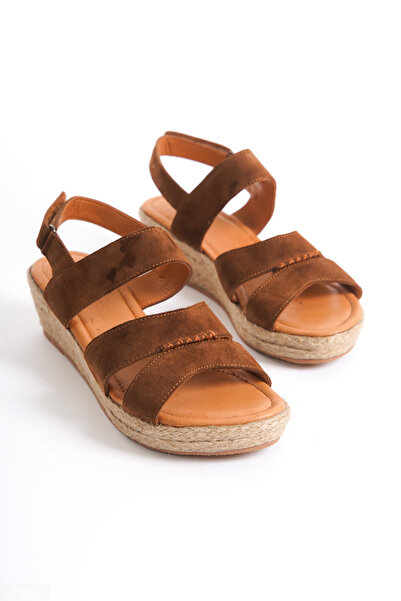 Elile Shoes Hakiki Deri 33-34-35 Den 41-42-43-44-45 Numaraya Dolgu Topuk Espa...