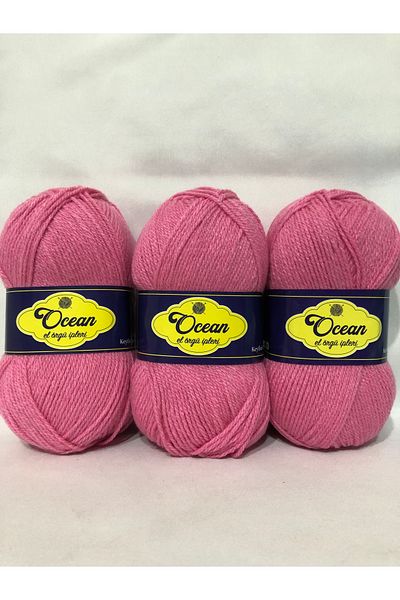 Selen Ocean Hand Knitting Rope 3 Pieces 100 Gr 300 Grams in Total