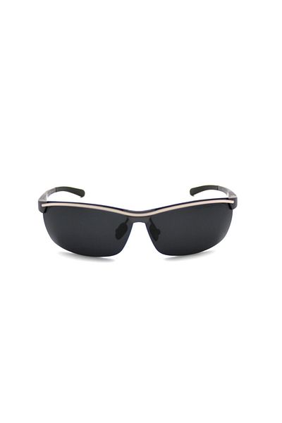 Mustang Men's Rectangle Polarized Sunglasses MU 1116 COL 05