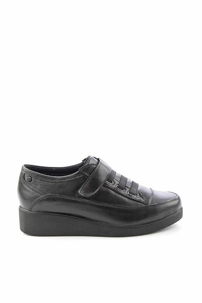 Bambi Pantofi casual de damă din piele neagră K 01218001503