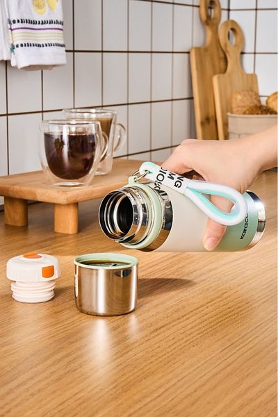 Karaca Termos Inoxis Steel rezistent la scurgeri 550 Ml Mint