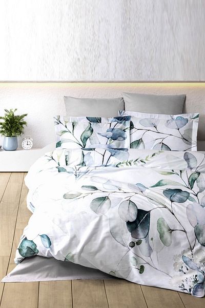 VAROL (Family You) Bamboo Satin Duvet Cover Set
