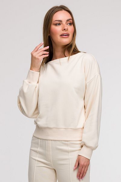 BEWEAR Sweatshirt With Envelope Neckline