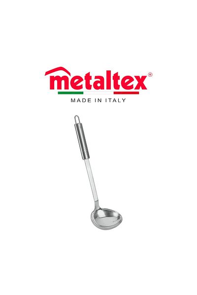 Metaltex Imperial Soup Ladle 31cm – Stainless Steel with Ergonomic Handle, Beginner Series