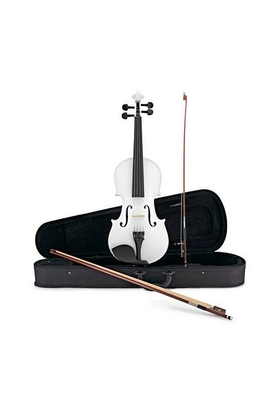 Depox Ideallstore® Wooden Classical Violin, Size 4/4, Two Bows, Case Included
