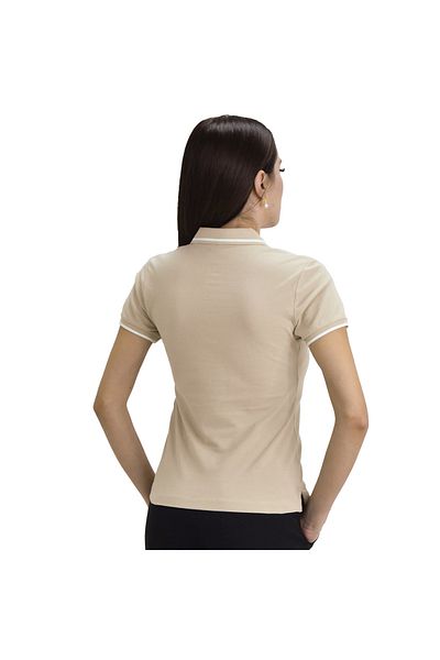 Giordano Women Pique Flat Knit Collar Short Sleeve Polo