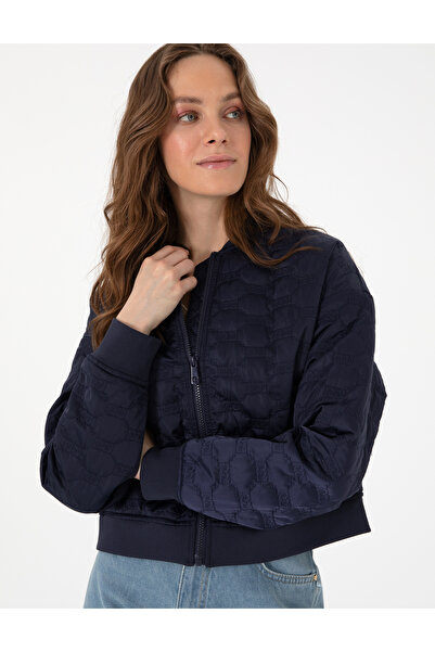 Pierre Cardin Lacivert Crop Top Mont 50300918-VR033