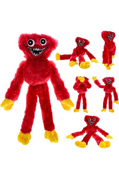 AWH Huggy Wuggy Plush – Soft Horror Game Doll Toy for Kids & Fans, Assorted Color