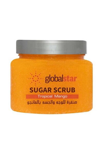 Globalstar مقشر السكر جلوبال ستار للوجه والجسم بالمانجو 600 جرام