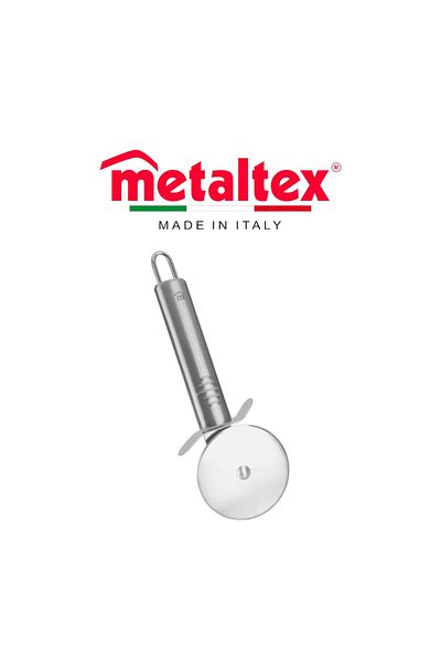 Metaltex قطاعة بيتزا إمبريال 67 مم - شفرة من الفولاذ المقاوم للصدأ بمقبض مريح، سلسلة للمبتدئين