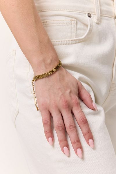 Manuka Golds Wicker Bracelet