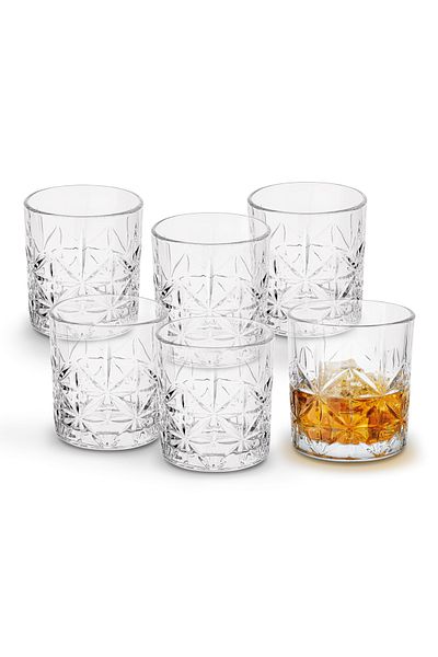 Excellent Houseware Set pahare whisky 340 ml 6 buc
