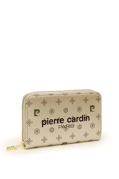 Pierre Cardin Gold Monogram Wallet