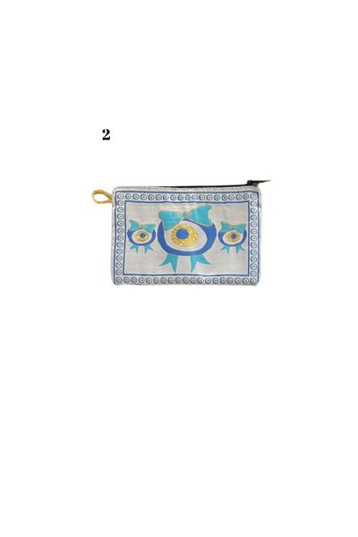 GRANDSTORE Evil Eye Bead Dissolving Filler Knitting Zipper Asgili