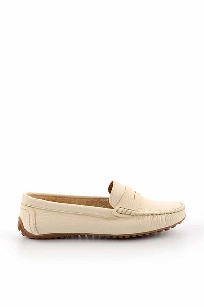Bambi Pantofi de damă din piele naturală bej K 01257020203