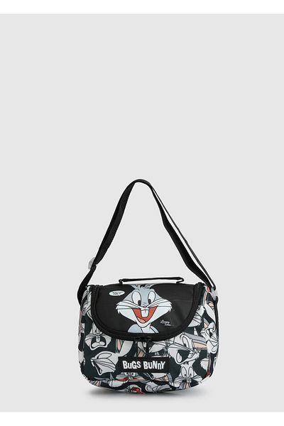 BLACK LOONEY TUNES 2780 Bugs Bunny Cutie de prânz neagră