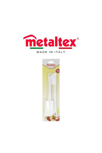 Metaltex Whippy Pastry Spatula Set (2-Piece) 24cm – EVA Head & ABS Handle