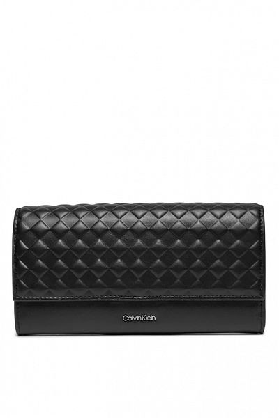 Calvin Klein Large women's wallet Ck Mini Quilt Large Trifold K60K611895