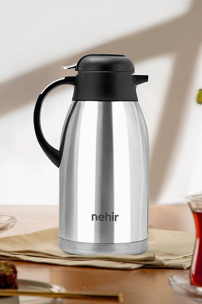 Nehir ترمس فيليكس ستانلس ستيل 2 لتر