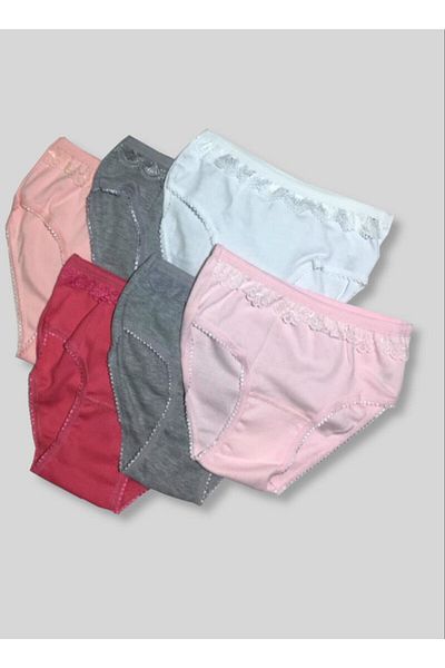 Pardon Girl's 6-Piece Pınar Panties