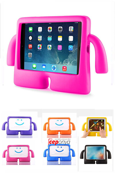 Ceponya iPad Air 13 2025 M3 Kılıf Figürlü Standlı Çocuk Tablet Silikon
