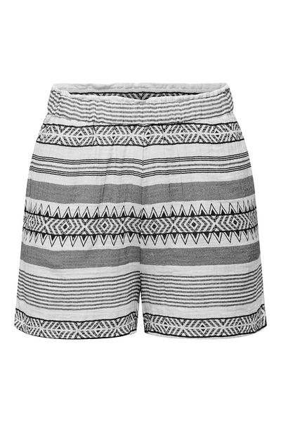ONLY Pantaloni scurți negri pentru femei ONLNORA HW SHORTS PTM - 15293507