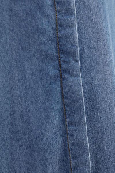 ALLDAY Cămașă lungă cu plăcuță ascunsă din denim 23JS51219AL1