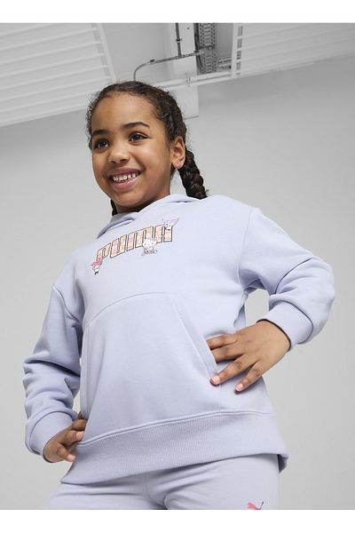 Puma Люляков суичър за момиче 63006347-PUMA X HELLO KITTY & FRIEN