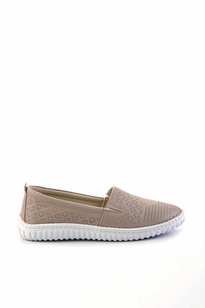 Bambi Mink Leather Women's Ballerinas K01467012103