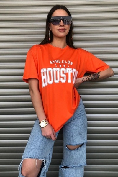 Gollinger ΓΥΝΑΙΚΕΙΟ Μπλουζάκι HOUSTON με στάμπα και λαιμόκοψη ποδηλάτου