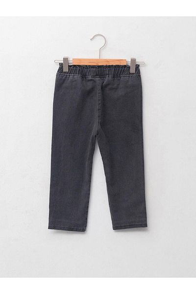 LC Waikiki Paperbag Fit Waist Elastic Basic Baby Girl Jeans (W1)