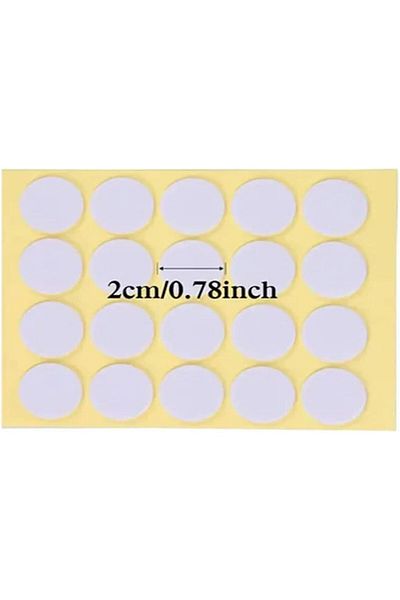 MIBRU Candle and Wax Sticker Set – Pack of 10, Ideal for Candle Making & Wick Centering