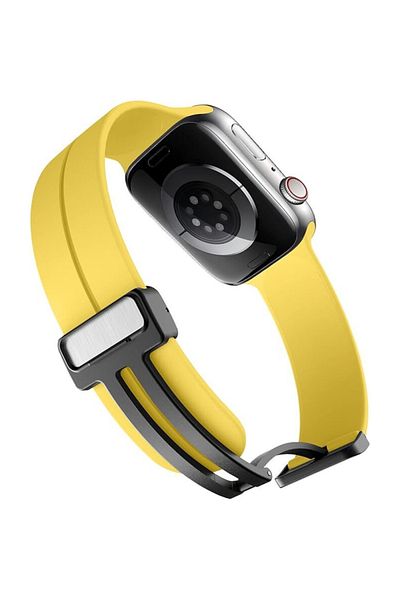 Generic Magnetic Sport Silicone Band for Smart Watch Ultra 49mm/45mm/44mm/42mm Watch Strap Series 9/8/7/6/5/
