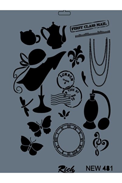 Rich ستينسل سلسلة جديدة X-LARGE 481