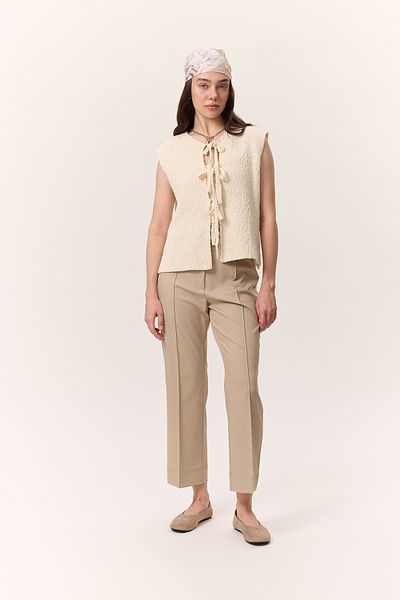 Manuka Pants Straight Cut Stone
