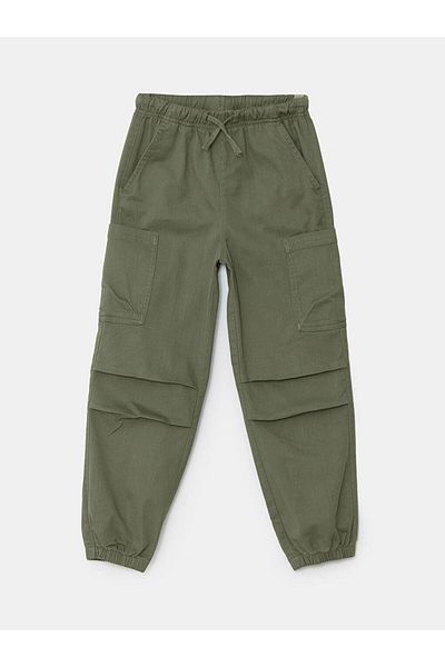 LC Waikiki Girls' Elastic Waist Jogger Pants