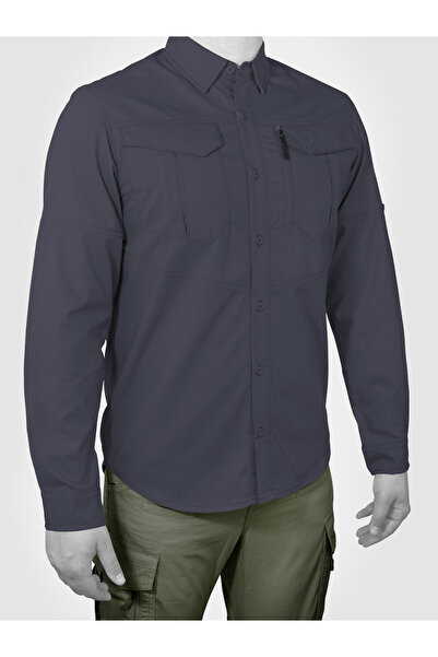Mudeir Shirt Barlas Anthracite Protection,Outdoor,Sport,Men,Shot,Hiking