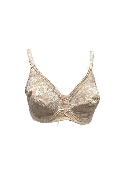 Anıl Women's Underwire Unpadded Unpadded Gatherer Lace Minimizer Bra