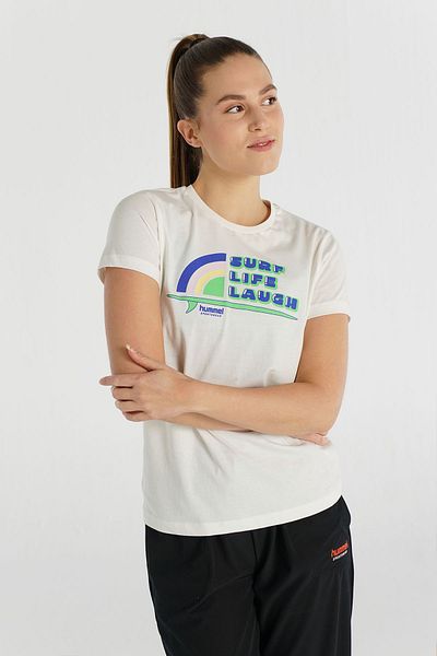 hummel Baris White Women's T-Shirt 912072 -9003