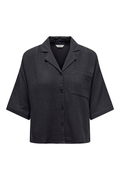 ONLY Women's Green Shirt-Onlthyra Ss Shirt Noos Wvn