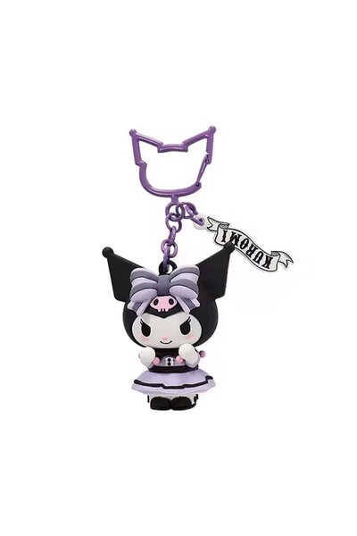 Miniso Sanrio Lisanslı Kuromi Şanslı Kehanet Serisi Araba Süsü