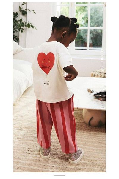MASAL GİBİ GİYİM Heart Detailed Unisex Suit