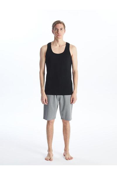 LC Waikiki U Neck Combed Cotton Men's Undershirt (S4)